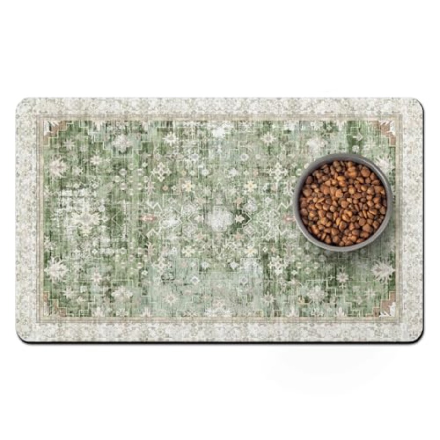 Pet Supplies Dog Food - Pet Food Mats for Floor, Absorbent