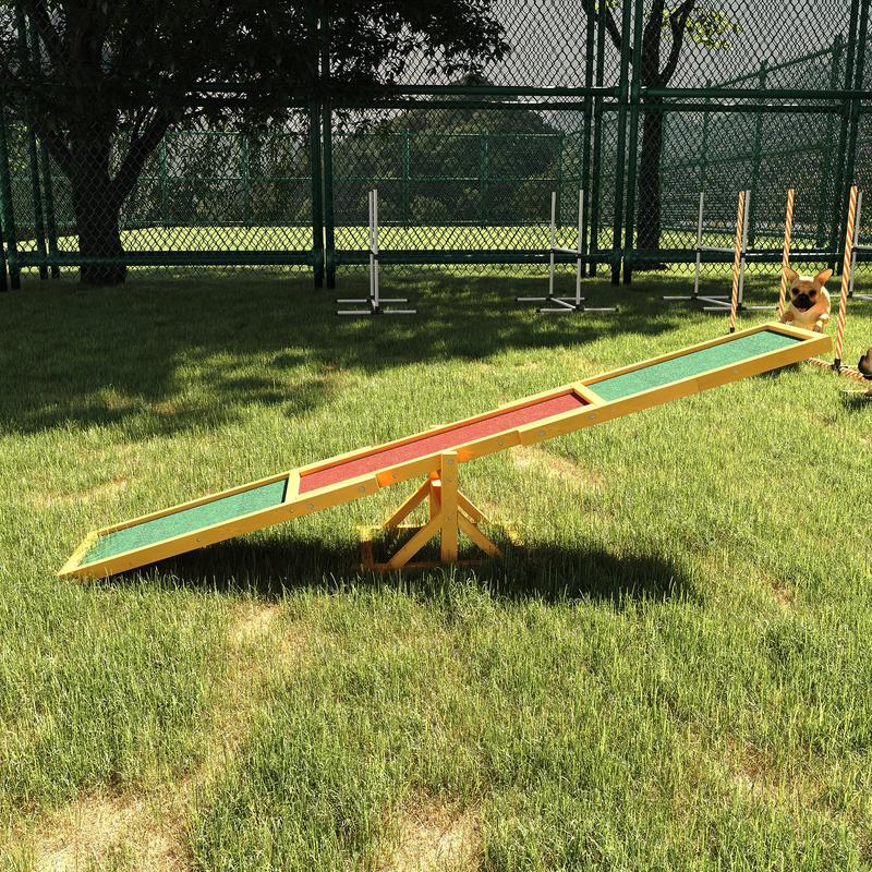 PawHut Wooden Dog Agility Sees - Pet X Supplies & Tack Grooming review and price