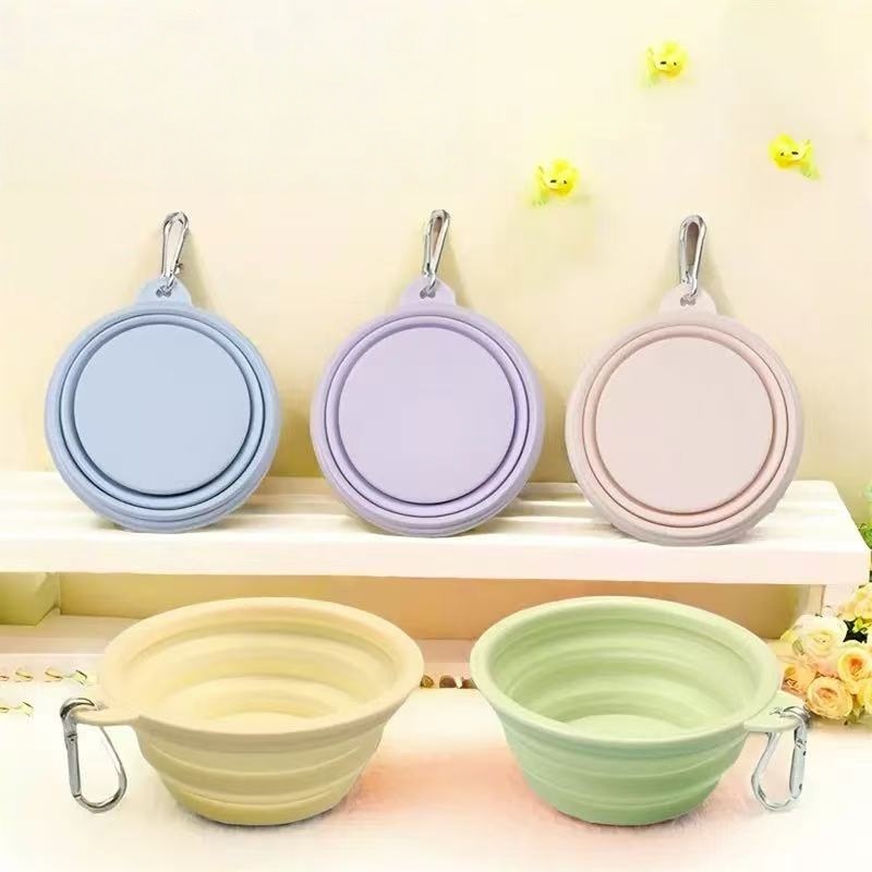 Foldable Pet Bowl, Portable Tr - Pet Supplies Dog Food review and price
