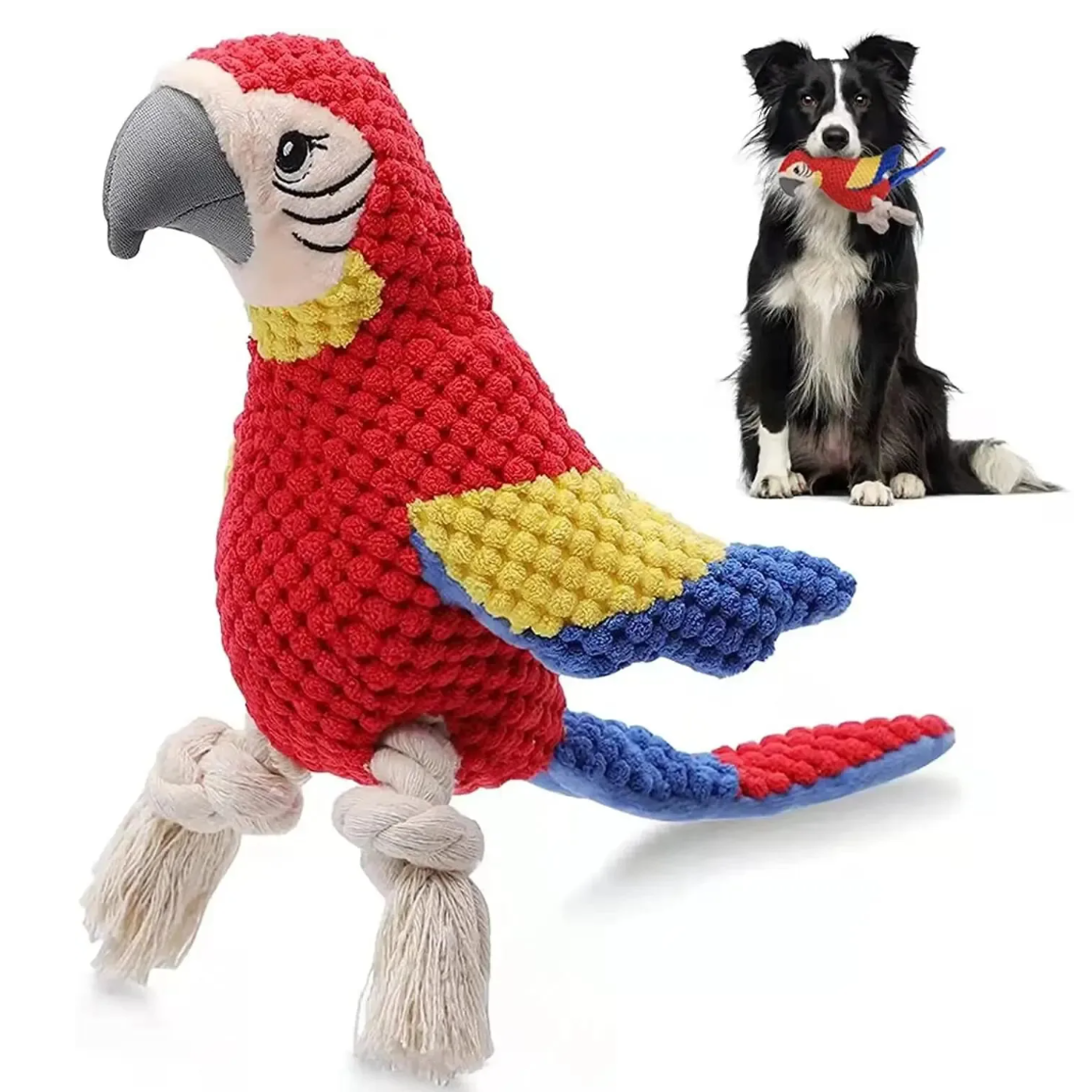 Indestructible Plush Parrot Do - Pet Supplies Dog Food review and price
