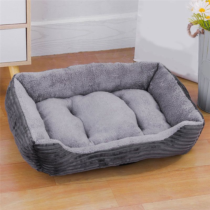AEA9-Grey Dog Bed Pet Square P - Pet X Supplies & Tack Grooming review and price